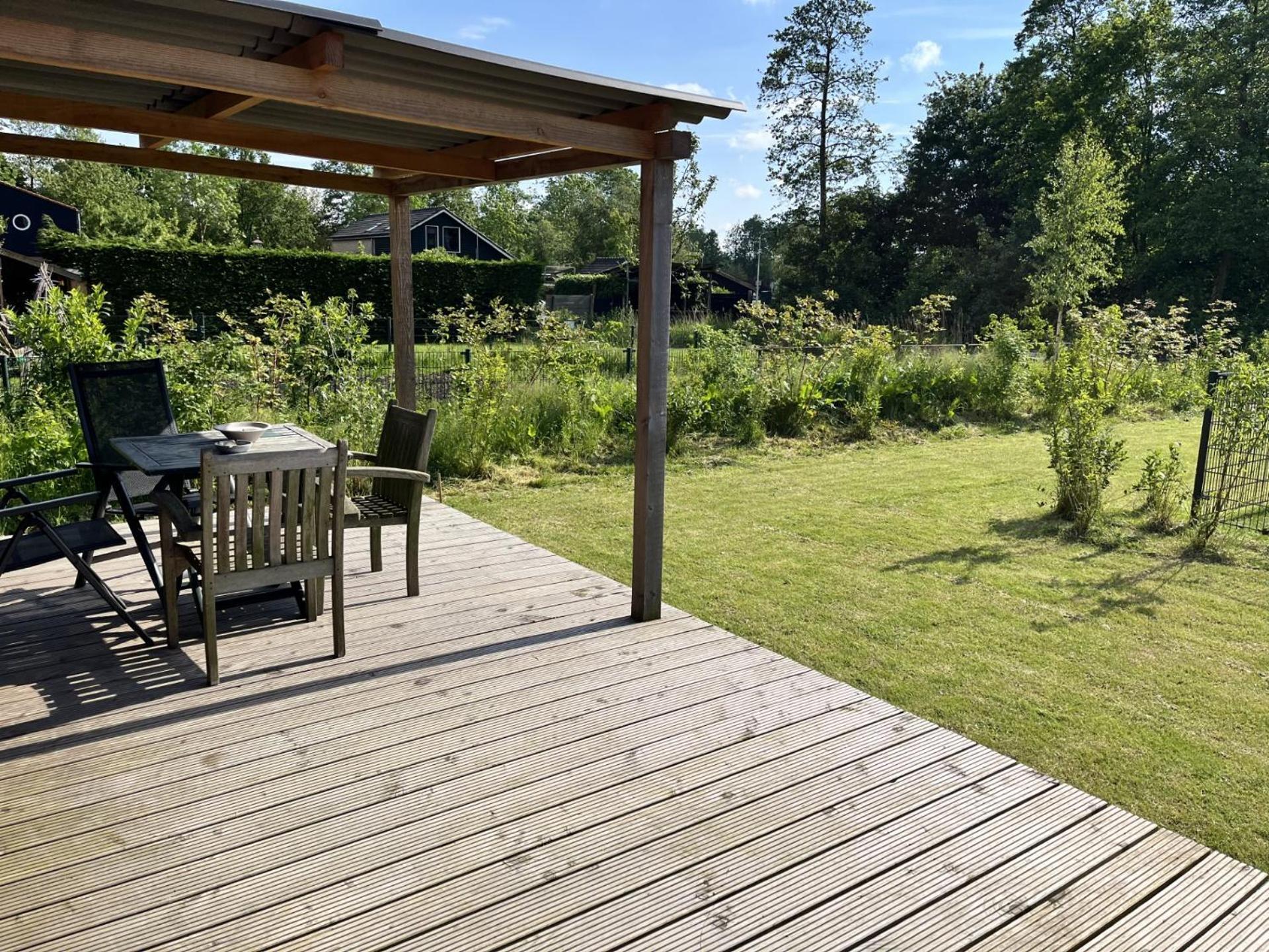 Vrijstaand Chalet Met Veel Buitenruimte En Veranda Зейд-Схарвауде Екстер'єр фото